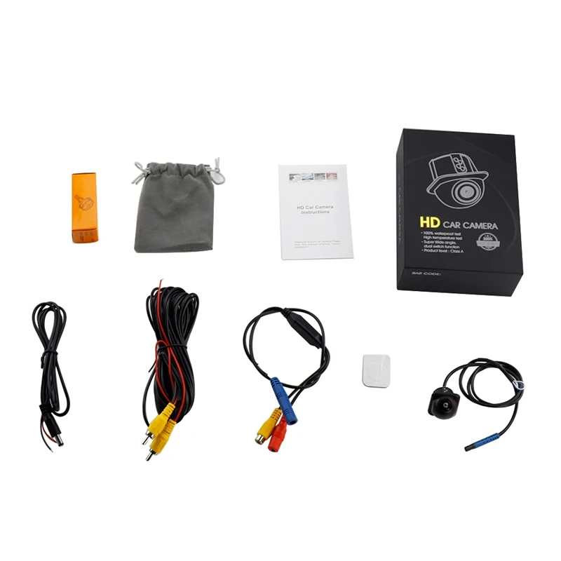 

180 Wide Angle Rear View Camera 720P HD Waterproof Car Front or Reverse Camera CAM113HD