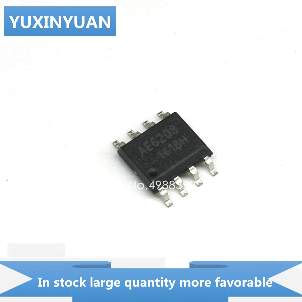 YUXINYUAN 5 шт./лот AE6208 E6208 AE 6208 SOP8 в наличии | Электронные компоненты и принадлежности