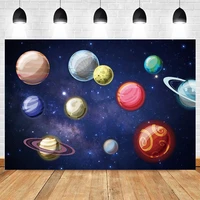 yeele cartoon starry sky photocall space planet photography backdrop photographic decoration backgrounds for child photo studio