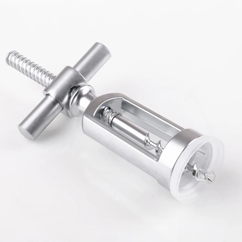 

Wine Bottle Opener Effortless Manual Bottle Stopper Corkscrew Driller Remover for Kitchen Home Bar HFD889