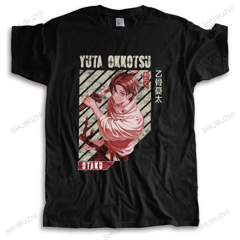 

Мужские футболки юютсу Kaisen Yuta Okkotsu, женская модная футболка, футболки с рисунком Аниме Манга, одежда
