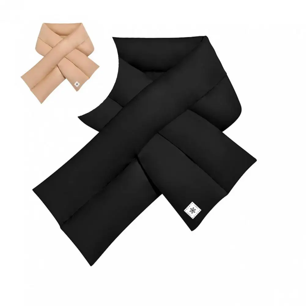 

Теплый зимний шарф-пуховик для сноуборда