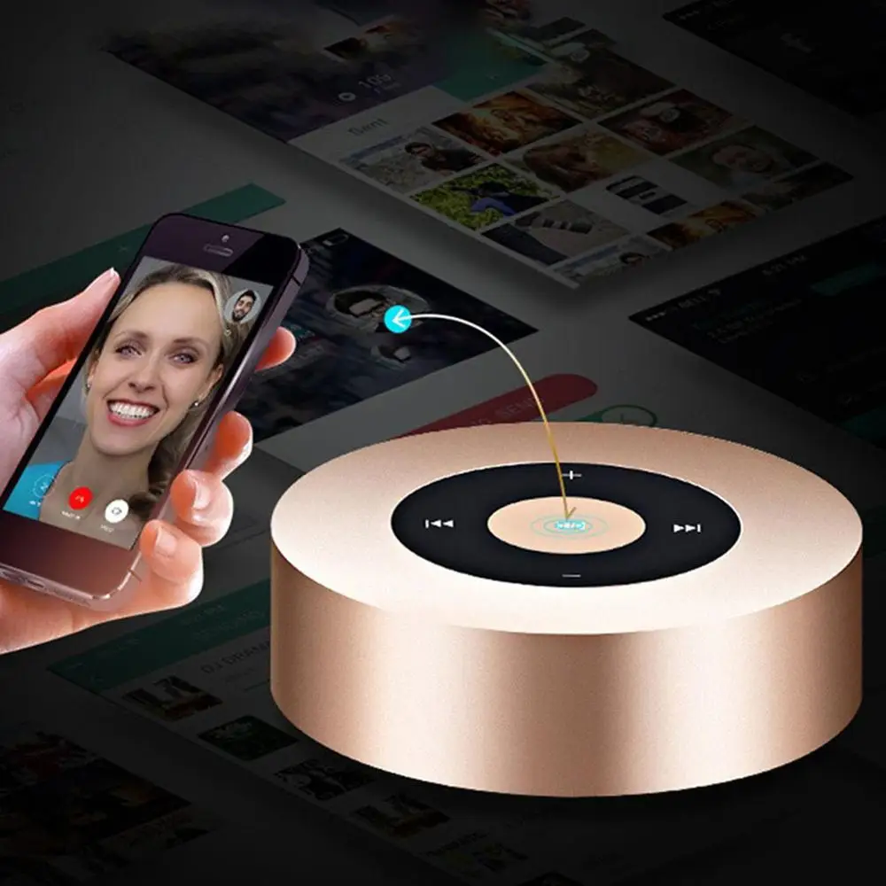 A8 Bluetooth динамик металлический Мини Портативный беспроводной 6 часов