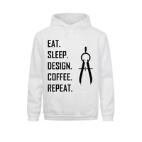 men new arrival brand clothing eat sleep design repeat funny architect architecture women evolution of architect hoodie men