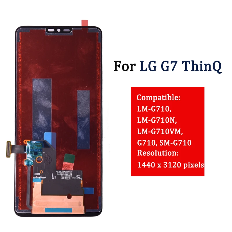 Дисплей для LG G7 G710EM G710PM G710VMP G710TM G710N G710VM ЖК-дисплей ThinQ G710 |