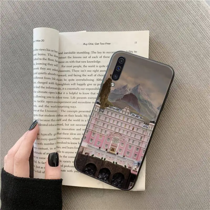 

Wes Grand Budapest Hotel Anti-fall Phone Case For Samsung galaxy S 9 10 20 A 10 21 30 31 40 50 51 71 s note 20 j 4 2018 plus