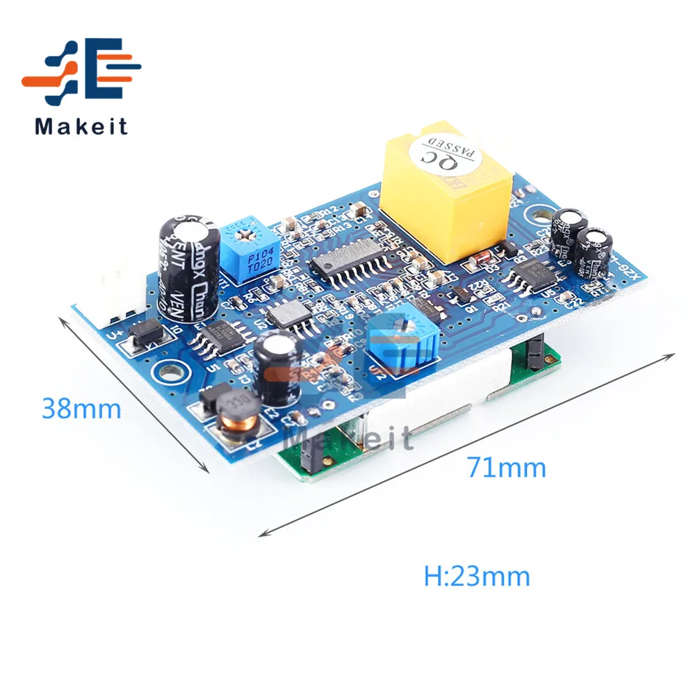 DC 8-25V Microwave Radar Sensor Module 10GHz Delay Time Sensing Adjustable Distance Switch Controller Module with Cable 12V 24V