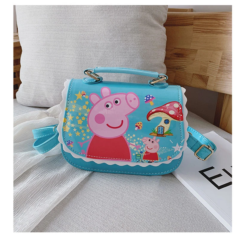 Детская сумка через плечо из искусственной кожи Peppa Pig игрушки куклы милые