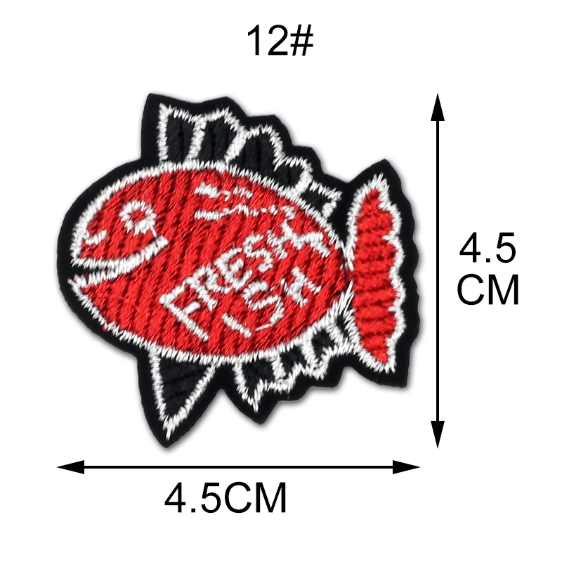 Нашивки для одежды с железной вышивкой Детские нашивки героями мультфильмов