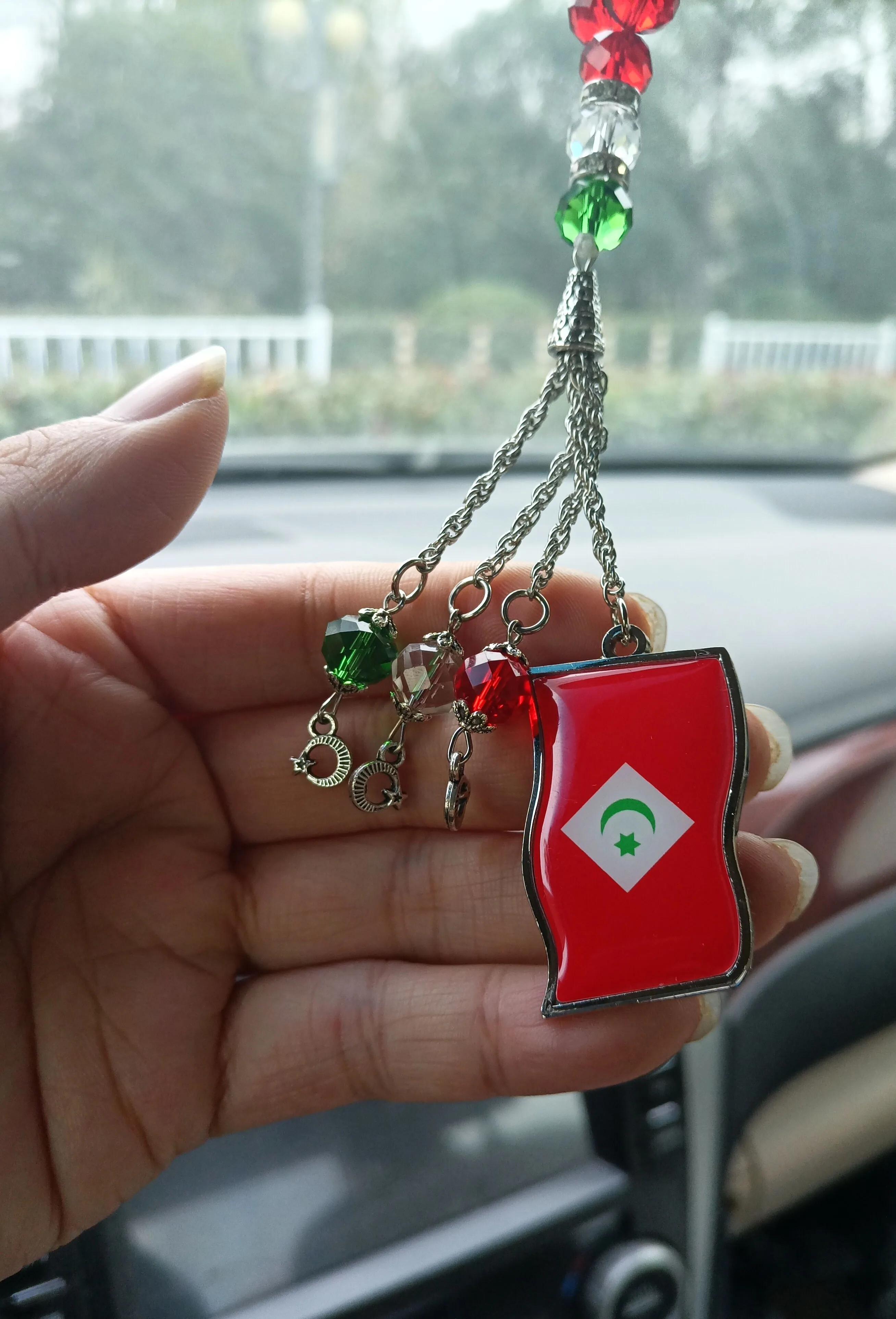 Риф-флаг мисбаха субха сибха автомобиль/дом/офис подвесные ювелирные изделия