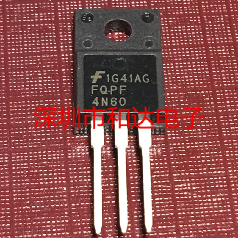 

5pcs FQPF4N60 TO-220F 600V 2.6A