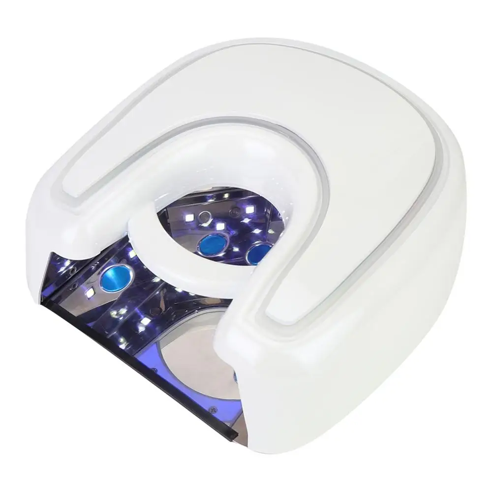 42 Вт умный Светодиодный УФ-гель лампа для отверждения лака ногтей сушилка
