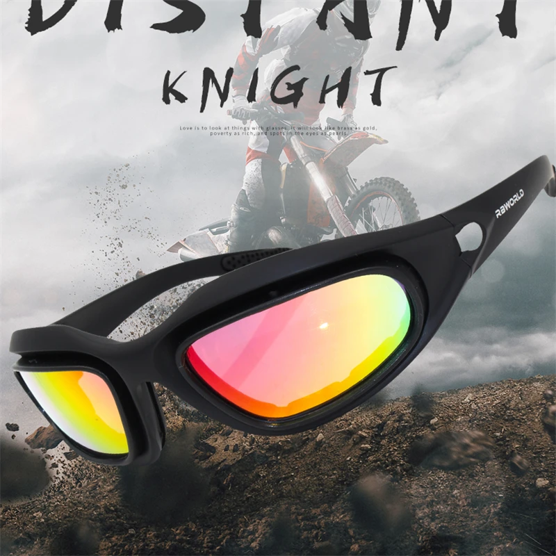 

C5 армейские очки Desert Storm 4 линзы для спорта на открытом воздухе охотничьи солнцезащитные очки против УФ-лучей типа А и B поляризованные военн...