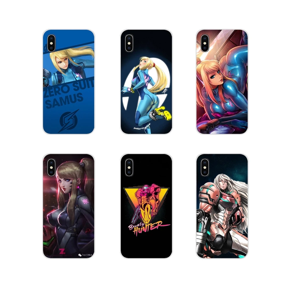 Аксессуары чехлы для телефонов Huawei Y5 Y6 Y7 Y9 Prime Pro GR3 GR5 2017 2018 2019 Y3II Y5II Y6II Samus Aran Metroid -
