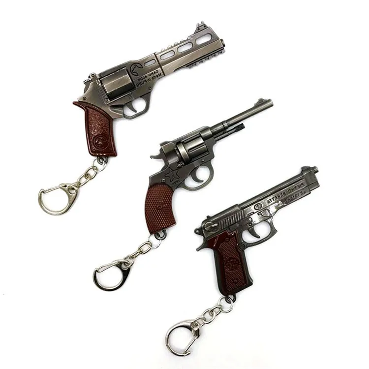 2020 Новый PUBG модель P92 сигнальный брелок пистолет автомобильные брелки AWP sniper это