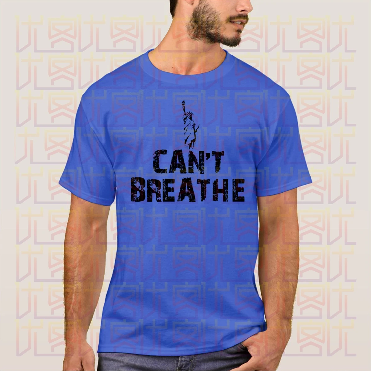 

i cant breathe T Shirt 2020 summer Men Women Short Sleeve Tops Tees Male Fashion O-Neck Tshirts