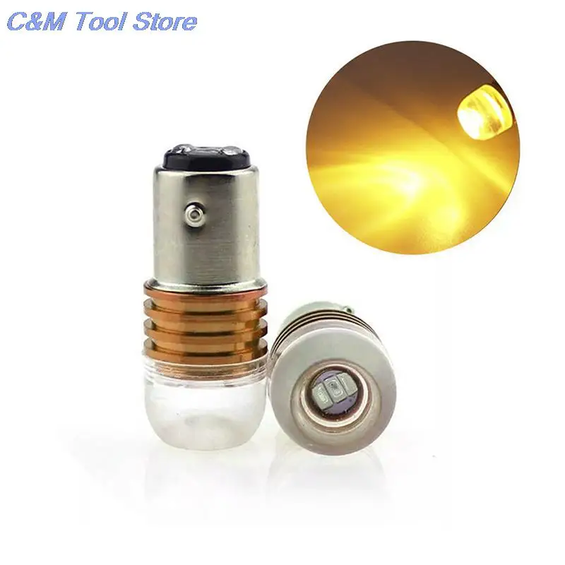 2pcs brake blink light Lamp Bulb DC12 red white Auto Tail Stop Light auto 1157 led BAY15D P21/5W t20 7443 strobe flash | Автомобили и