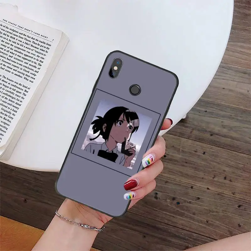 

cute aesthetic anime girl Phone Case For Xiaomi Redmi 4x 5 plus 6A 7 7A 8 mi8 8lite 9 note 4 5 7 8 pro