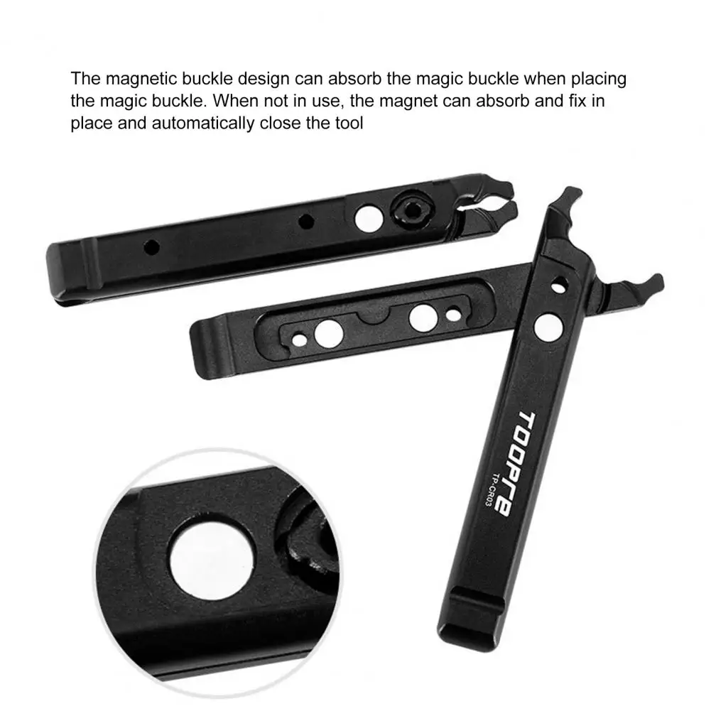 

Плоскогубцы для проверки цепи велосипеда TOOPRE MTB, быстросъемные плоскогубцы для велосипедной цепи, магические велосипедные калибры, инструм...