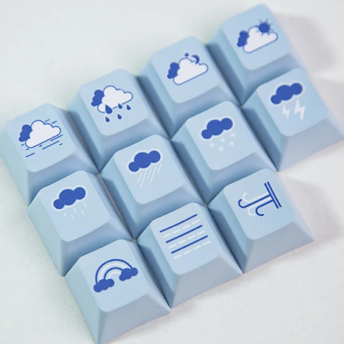 

PBT Keycaps Single Sublimation Mechanical Keyboard Keycap for Cross-axis Mechanical Keyboard