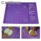 45x60 см антипригарный силиконовый коврик лист для выпечки кекс десертный мыльница разминающий коврик для выпечки со шкалой кондитерский коврик для помадки