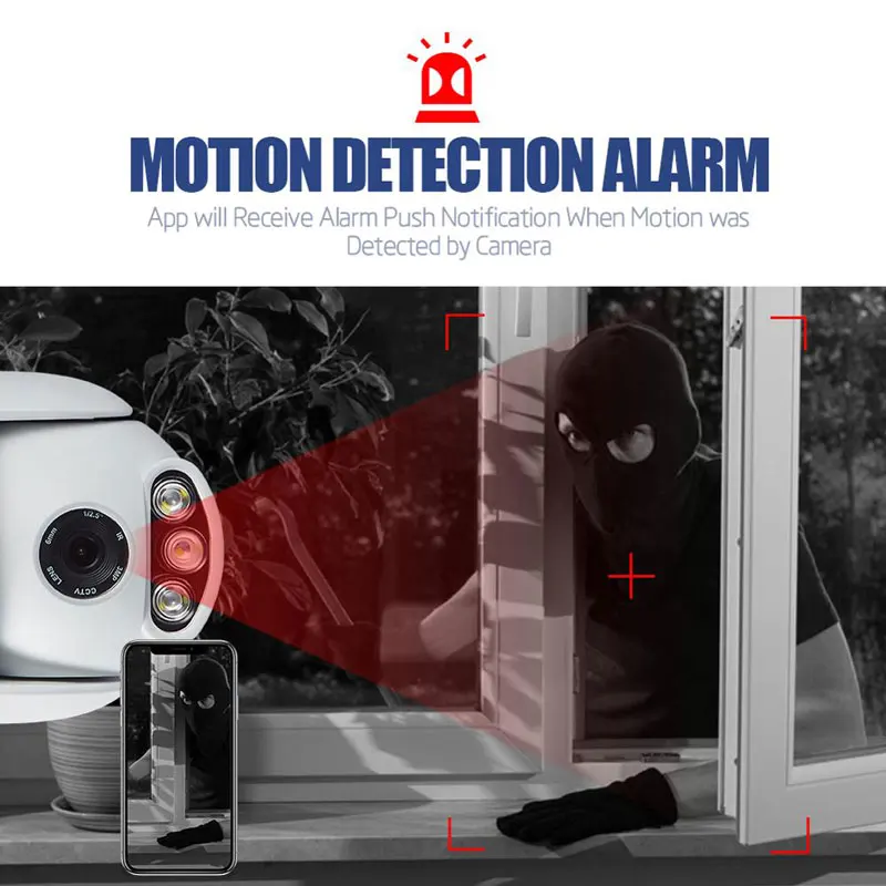 2.0MP 4X Zoom WIFI IP камера 1080P OutdooWaterproof Беспроводная CCTV видеонаблюдения PTZ распознавание