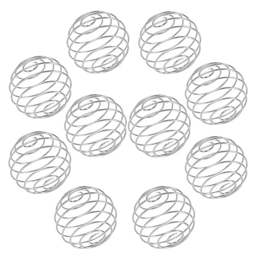 

Shake cup spring ball 304 stainless steel protein powder coffee cup stirring spring ball stirring ball milkshake Mixing Ball