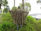 Камуфляжная куртка для охоты, с 3D Кленовым листом, Bionic Ghillie Yowie, Снайпер, для наблюдения за птицами, страйкбол