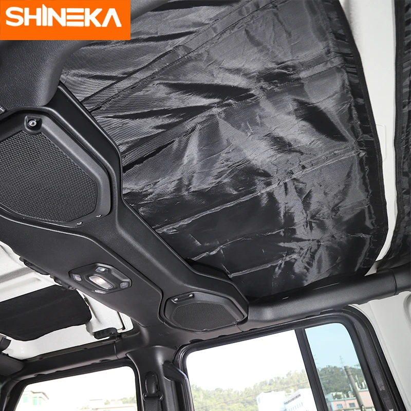 Теплоизоляционная прокладка SHINEKA для Jeep Wrangler Sahara JL 2018 + комплект изоляции на крышу