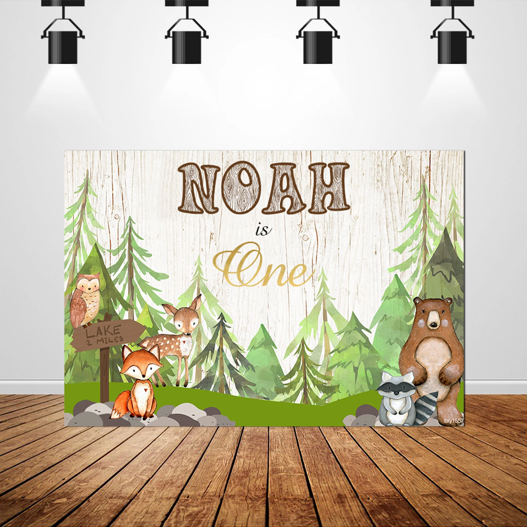 Sxy1557 анималистический фон для фотосъемки новорожденных детей Вечерние Декорации