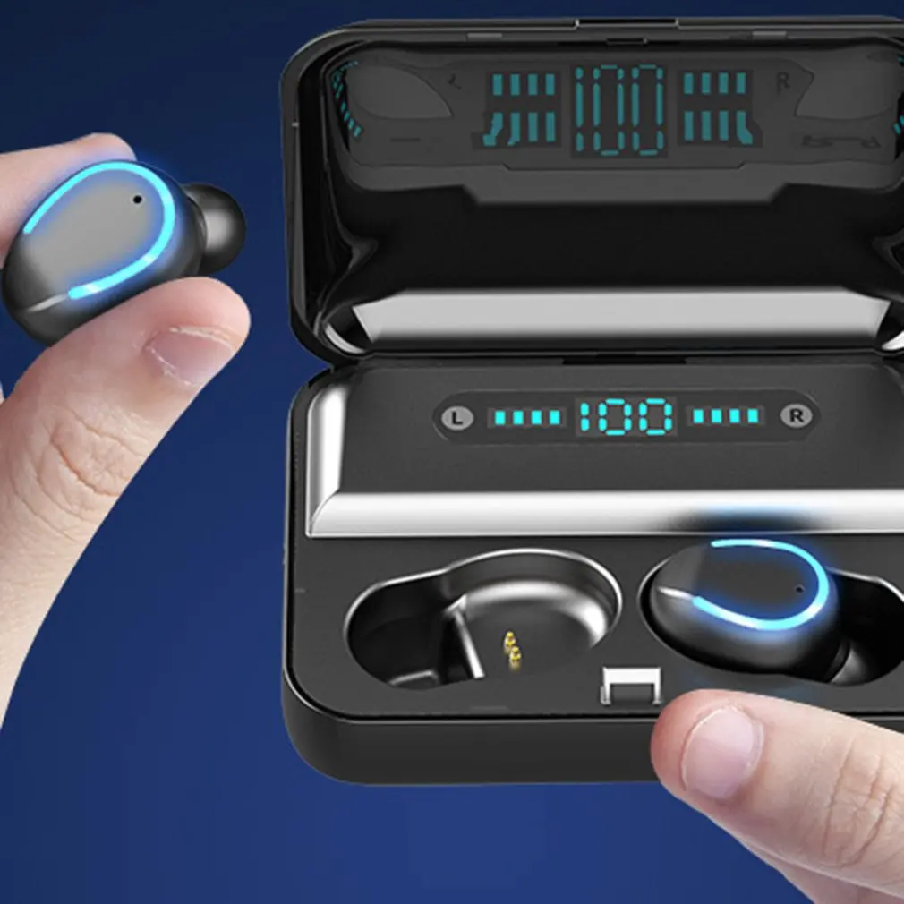 Новейшие беспроводные наушники с шумоподавлением спортивные водонепроницаемые