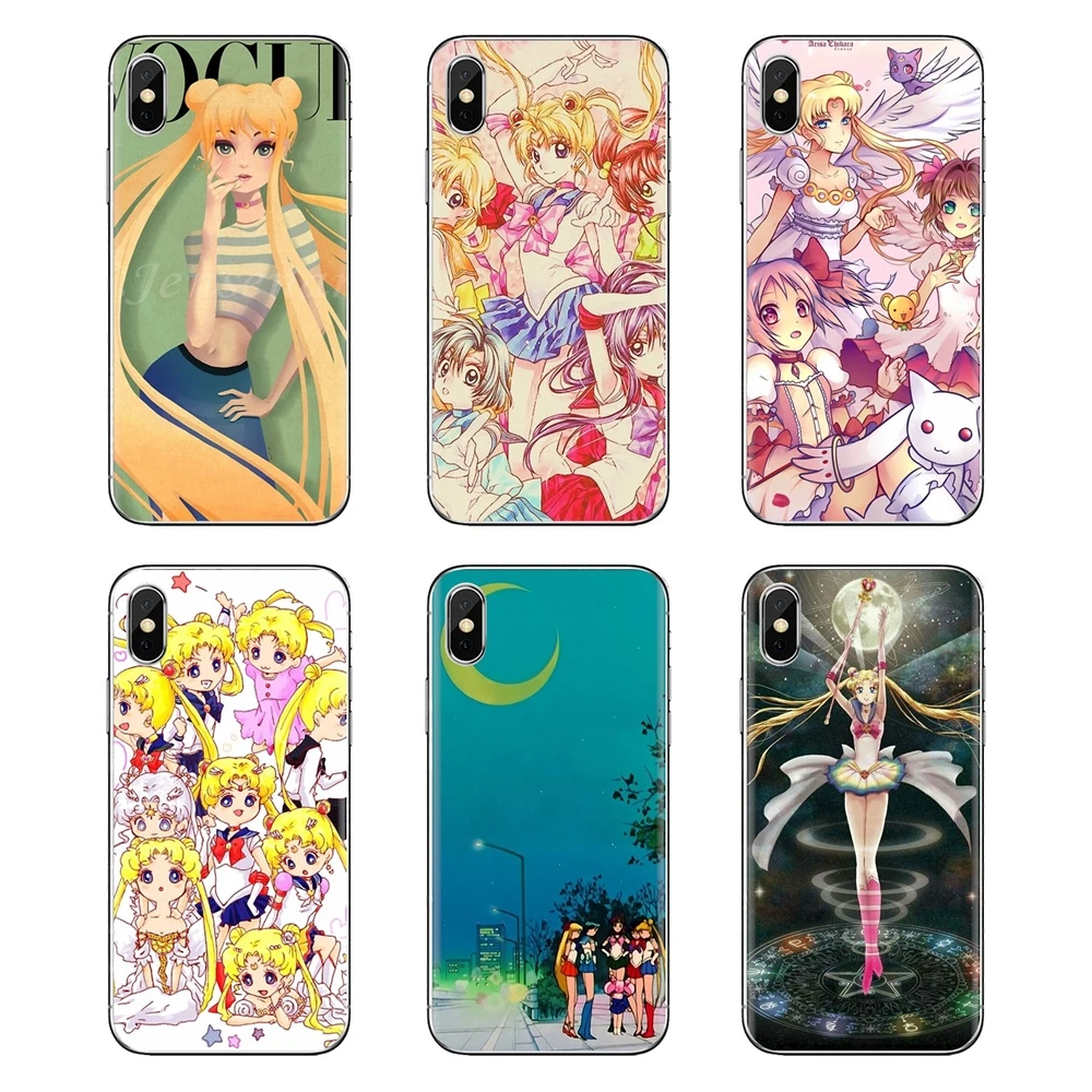 Для Xiaomi Mi3 samsung A10 A30 A40 A50 A60 A70 Galaxy S2 Note 2 большое ядро Прайм Сейлор Мун Кристалл