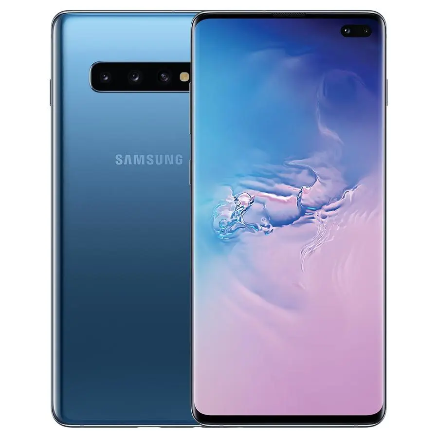 New Original At&T Version Samsung Galaxy S10+ S10 plus G975U 8GB 128GB Mobile Phone Snapdragon 855 6.4" 5 Camera NFC 4G Phone