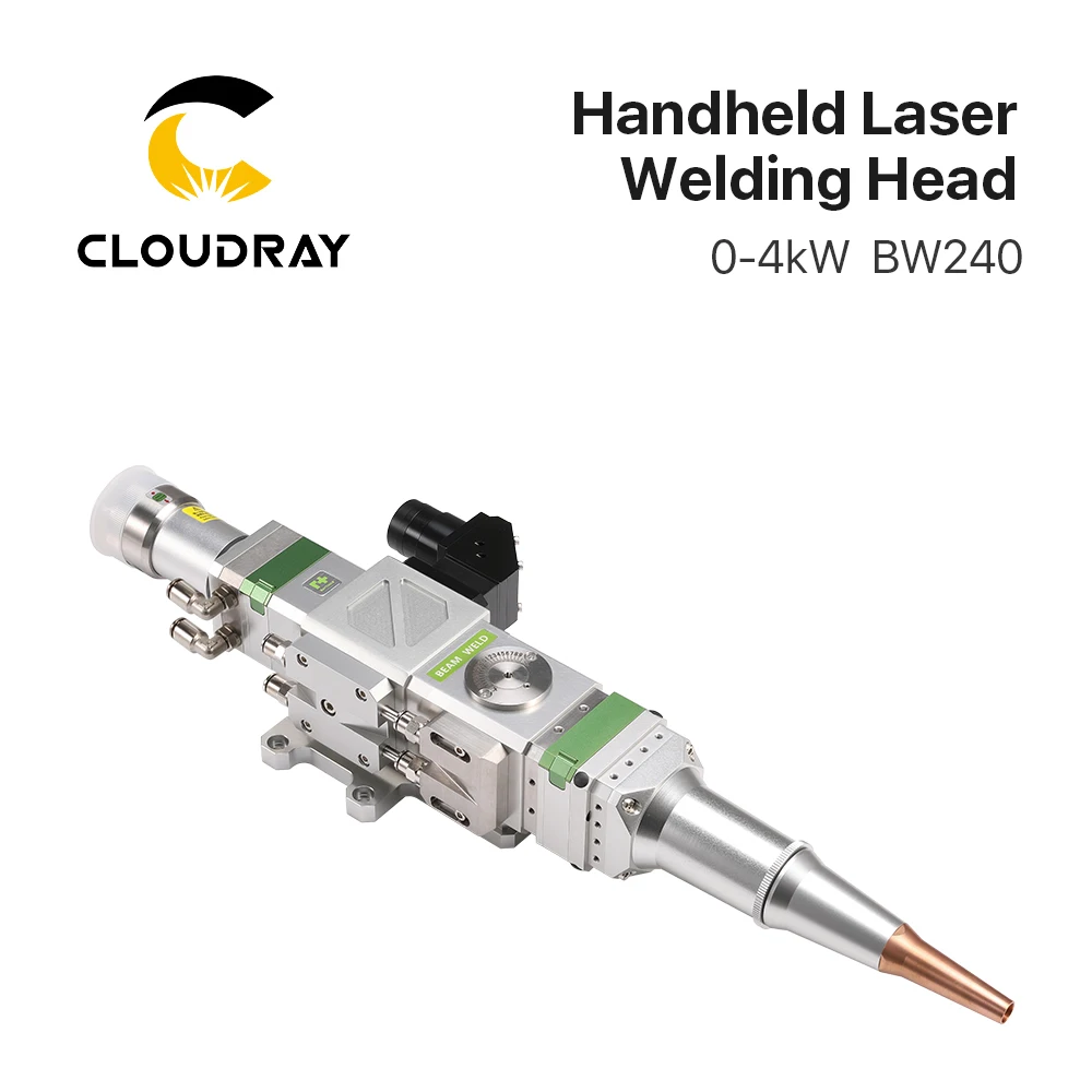 

Cloudray Original Raytools Welding Laser Head BW240 F100/150mm FL200/250/300/400mm With CCD Interface for 1054nm Welding Machine