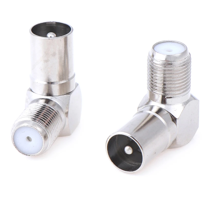 2 шт./компл. прямоугольный разъем из алюминиевого сплава для ТВ-антенны |