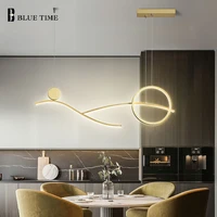 led pendant lights for living dining room kitchen decor hanging pendant lamp minimalist home indoor lighting fixtures gold black