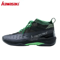 Kawasaki Sneakers Professional Badminton Shoes Indoor Court Sports Shoe Black Anti-Slippery  NiNja Series K-560 K-359