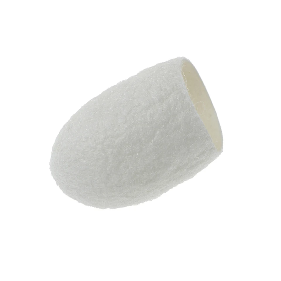 100 шт./упак. Шелковые Шарики из натурального шелка коконы пилинг очищающий