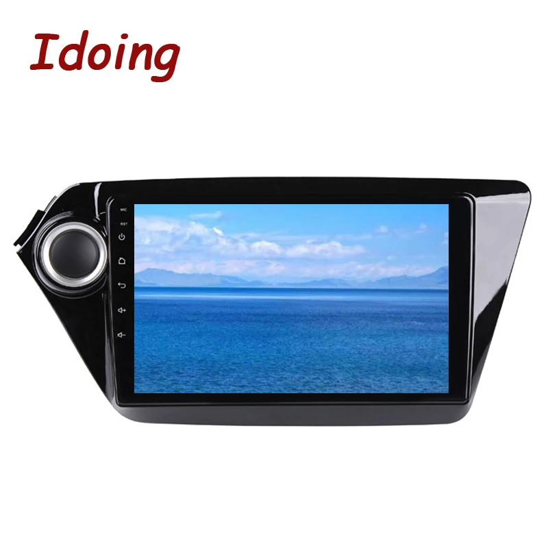 Автомагнитола Idoing на Android плеер с 9 дюймовым IPS экраном восьмиядерным процессором