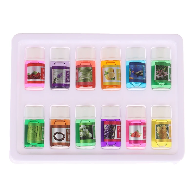 12 бутылок/набор ароматические ароматы для дома и автомобиля набор эфирных масел