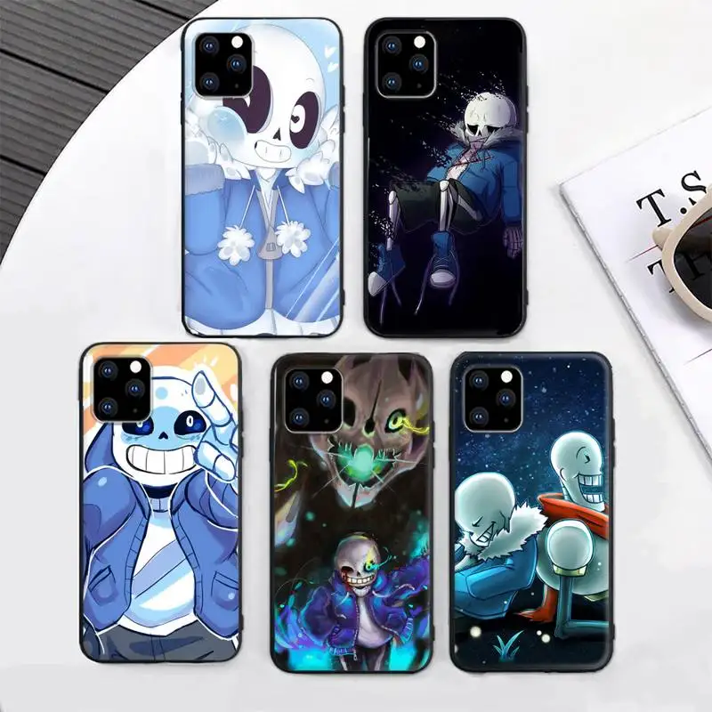 

game undertale sans Phone Case For Iphone SE 2020 6 6s 7 8 plus X Xr XS 11 12 13 Mini Pro Max Fundas Cover