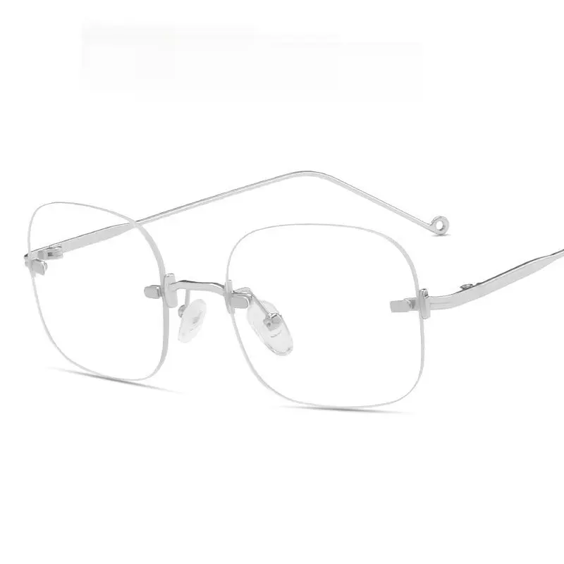 Роскошная брендовая оправа для очков без оправы Мужская оптическая близорукости