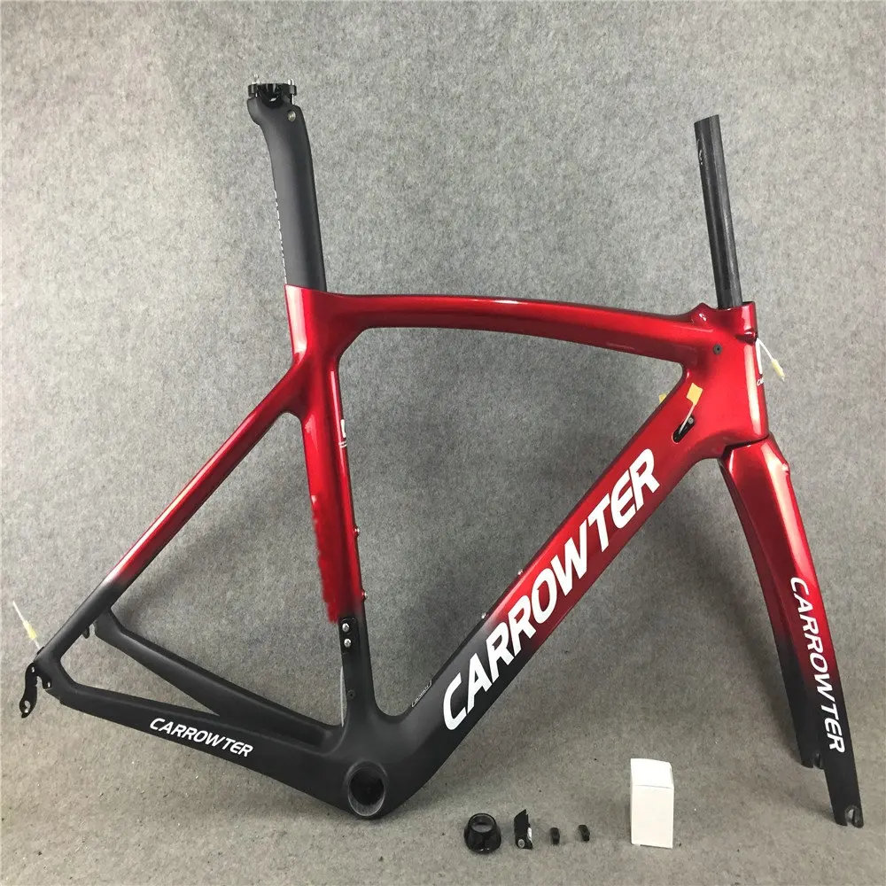 Рама для дорожного велосипеда Body wter XR4 красная глянцевая черная матовая