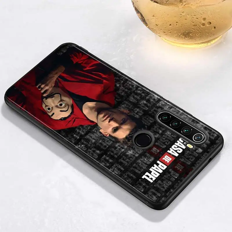 Силиконовый чехол для телевизора Xiaomi Redmi Note 9 9S Max 8T 8 7 6 5 Pro 5A 4X 4 мягкий черный Чехол