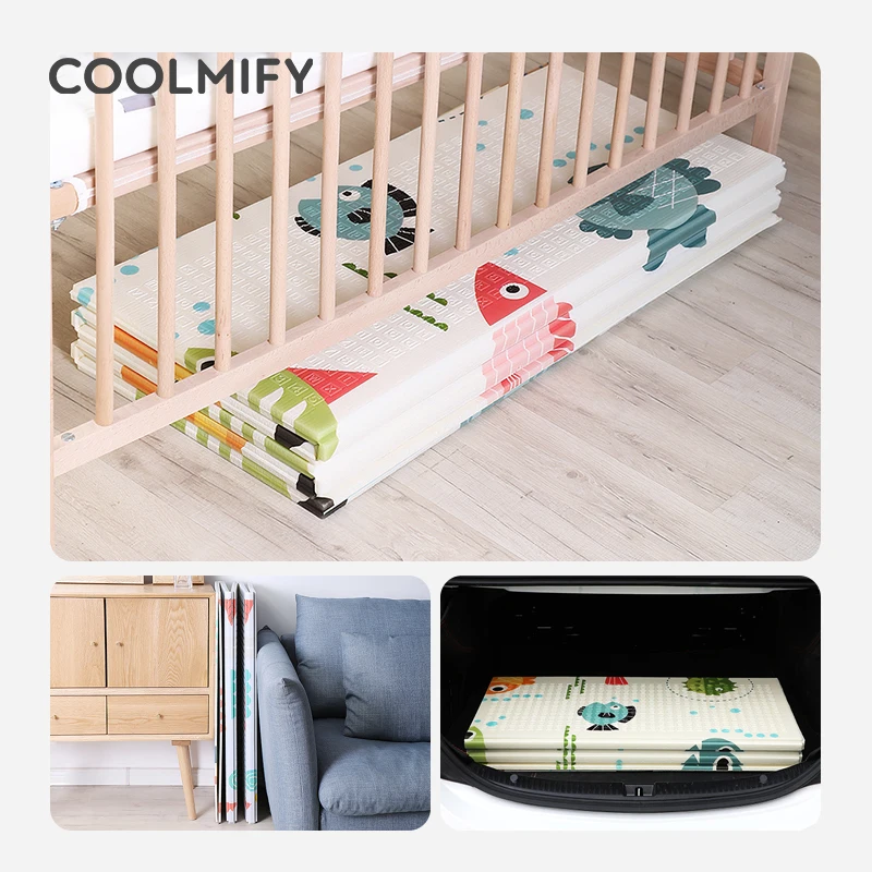 Обучающие коврики пазлы Xpe для детей складной детский игровой коврик Детский