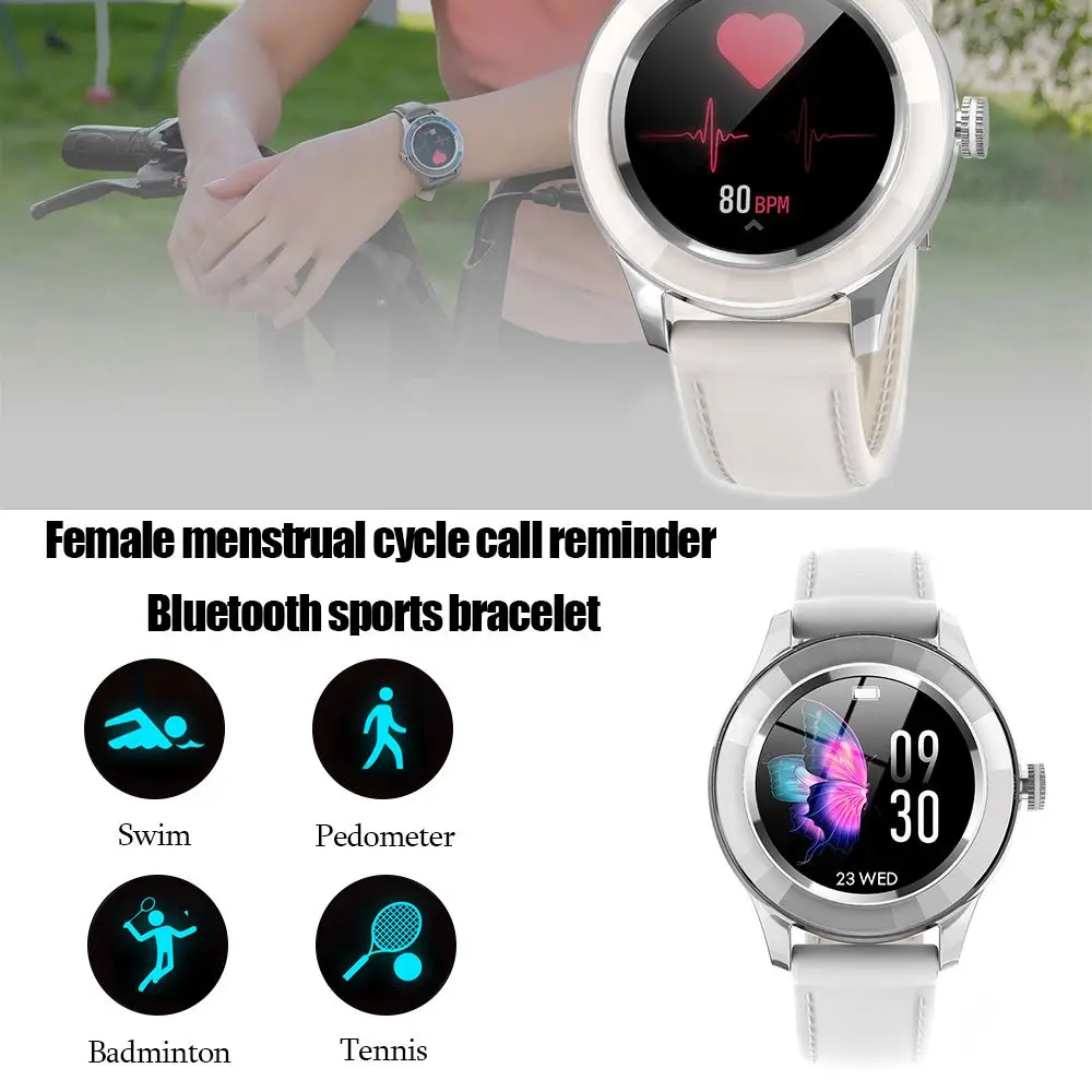 

S09 Smart Watch Full Touch Round Screen IP67 Waterproof Intelligent Bracelet Heart Rate Monitor Sleep Monitoring for Android IOS