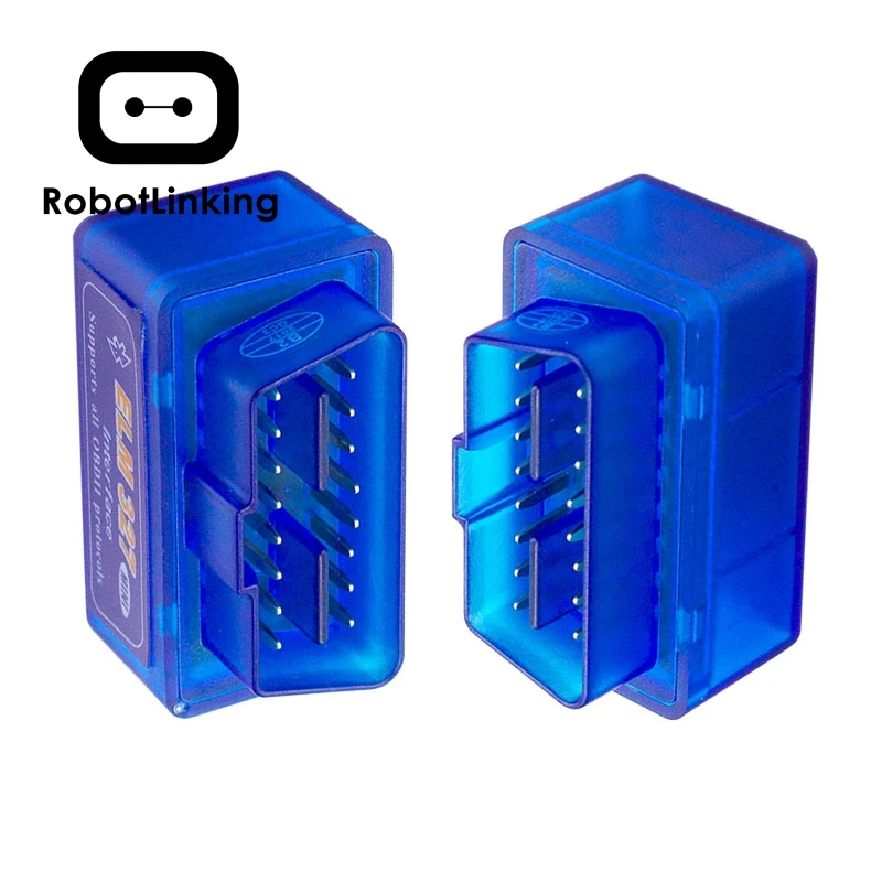 Автомобильный диагностический инструмент ELM327 Bluetooth V2.1/V1.5 OBD2 ELM 327 для Android/Symbian