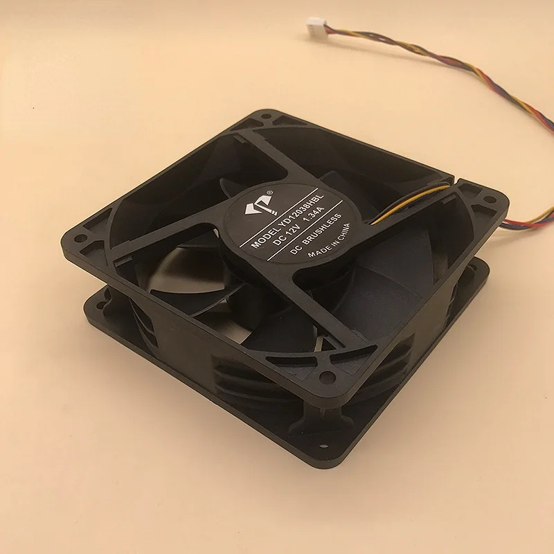 12038 12V 1.34a Violent Four-Wire Ant S9 Mining Machine Two-Wire A1 Large 4D Interface Cooling Fan |