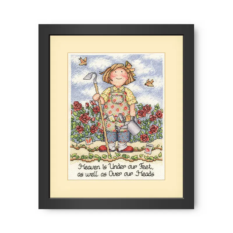 Набор для вышивки крестиком Fishxx T485 491 девочек и друзей пар|Упаковка| |