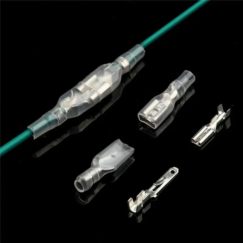 270 шт. 2 8/4 8/6 3 мм изолированный Штекерный соединитель для проводов обжимные клеммы